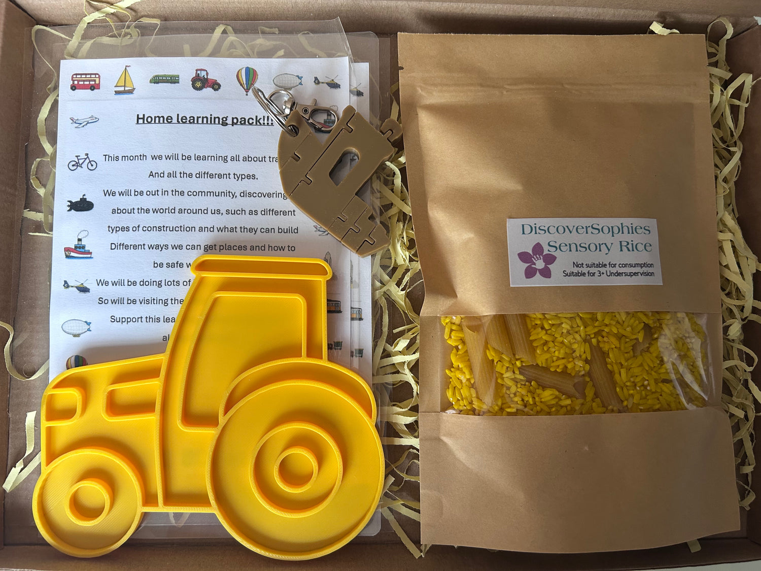 Activity themed packs