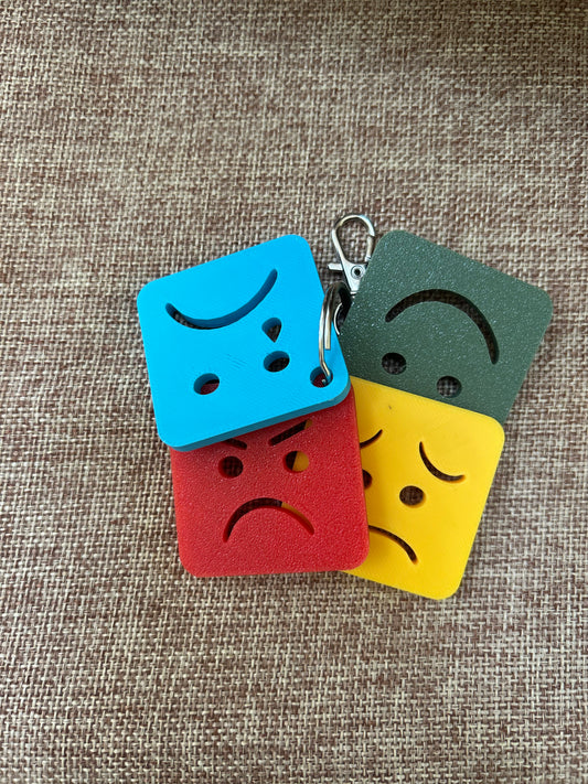 Sensory feeling keyring