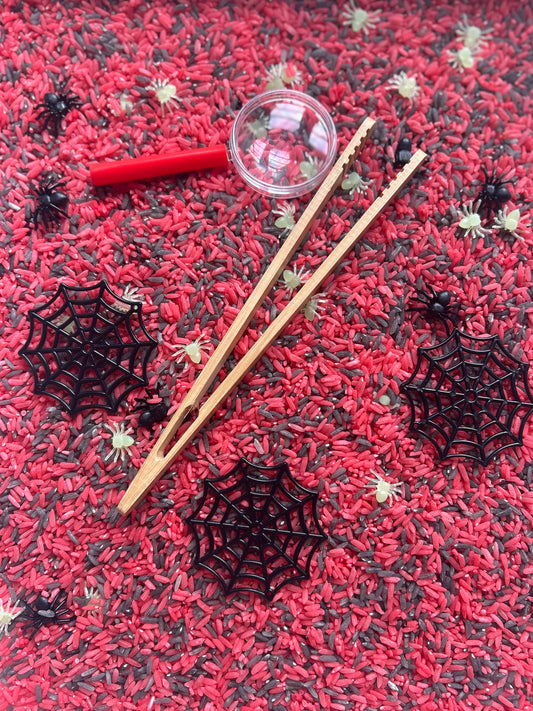 🕸️🕷️DiscoverSophies Themed Spider themed rice! 🕷️🕸️