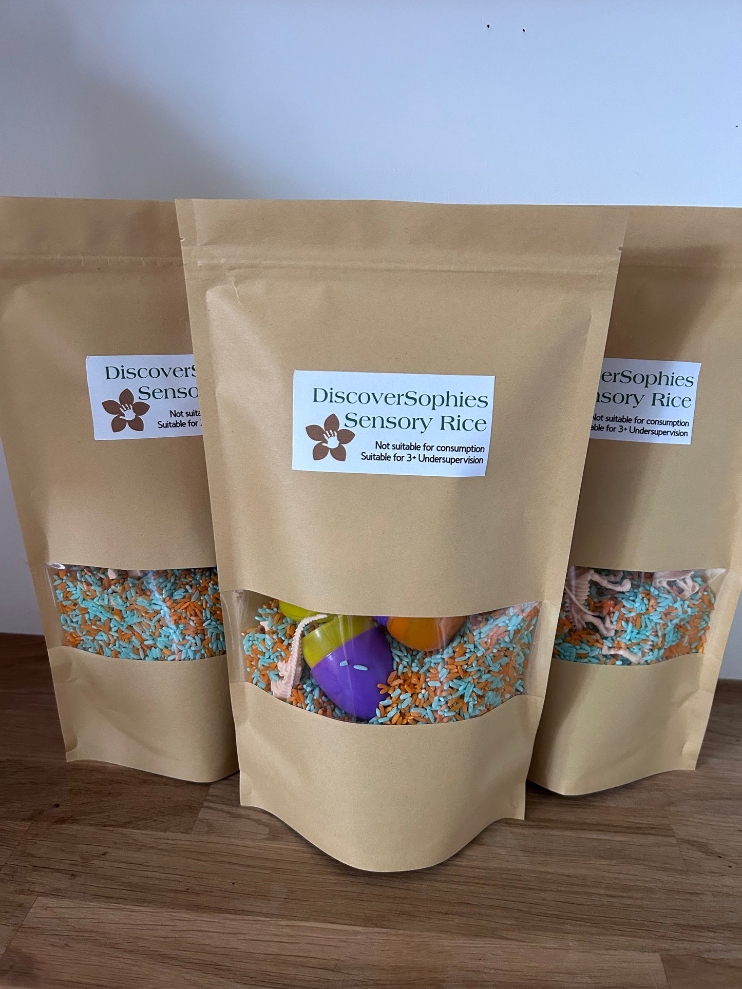 🦕🦖DiscoverSophies Dinosaur Themed Sensory Rice 🦖🦕