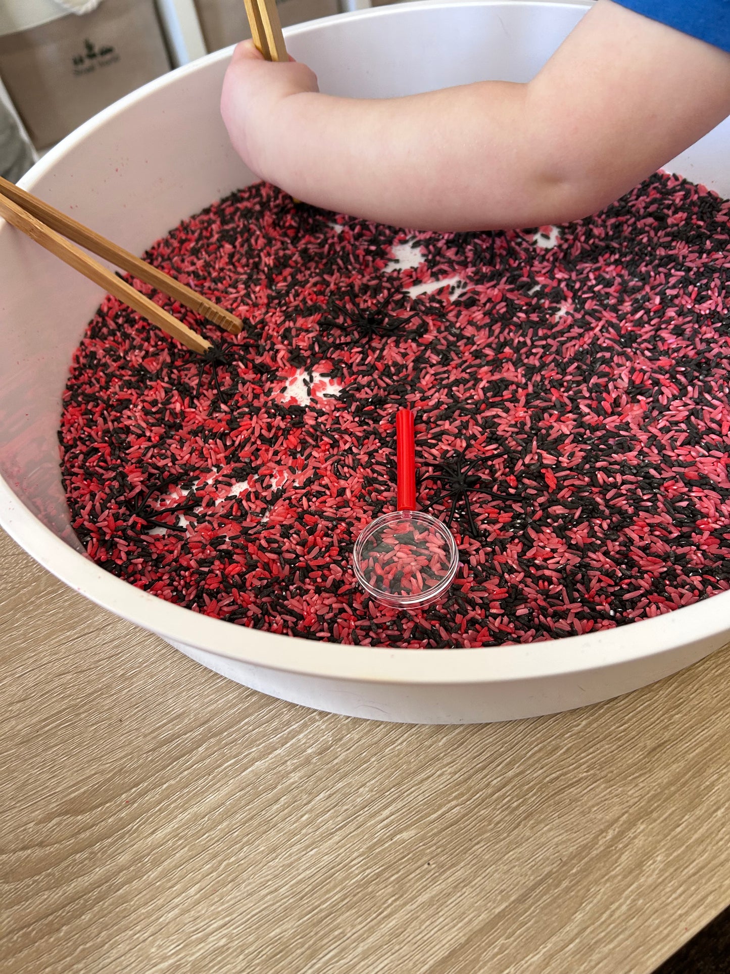 🕸️🕷️DiscoverSophies Themed Spider themed rice! 🕷️🕸️