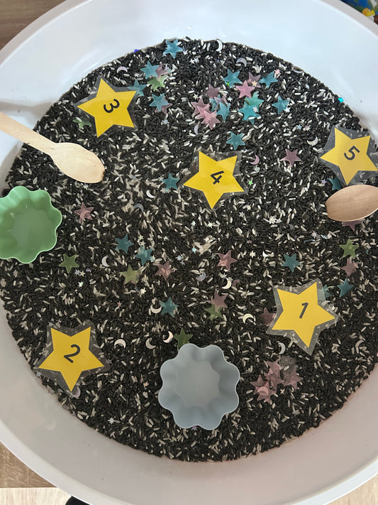 🪐Discoversophies Space Themed Sensory Rice 🪐